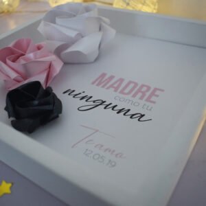 Cuadro de origami - Día de la madre